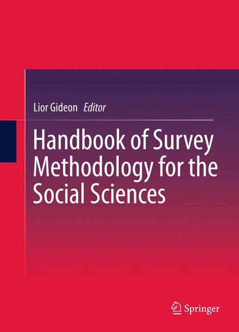 Handbook of Survey Methodology for the Social Sciences