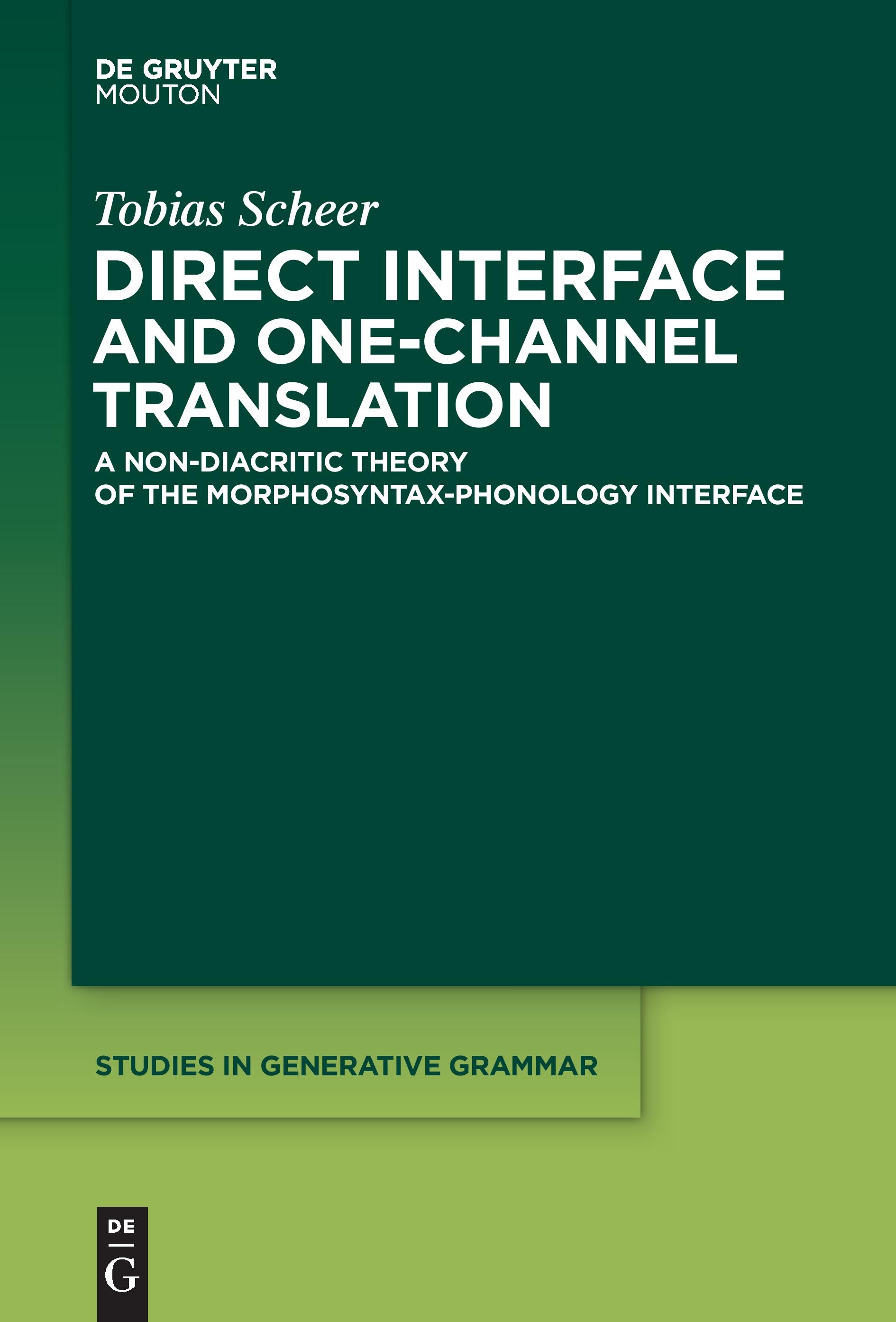 Direct Interface and One-Channel Translation