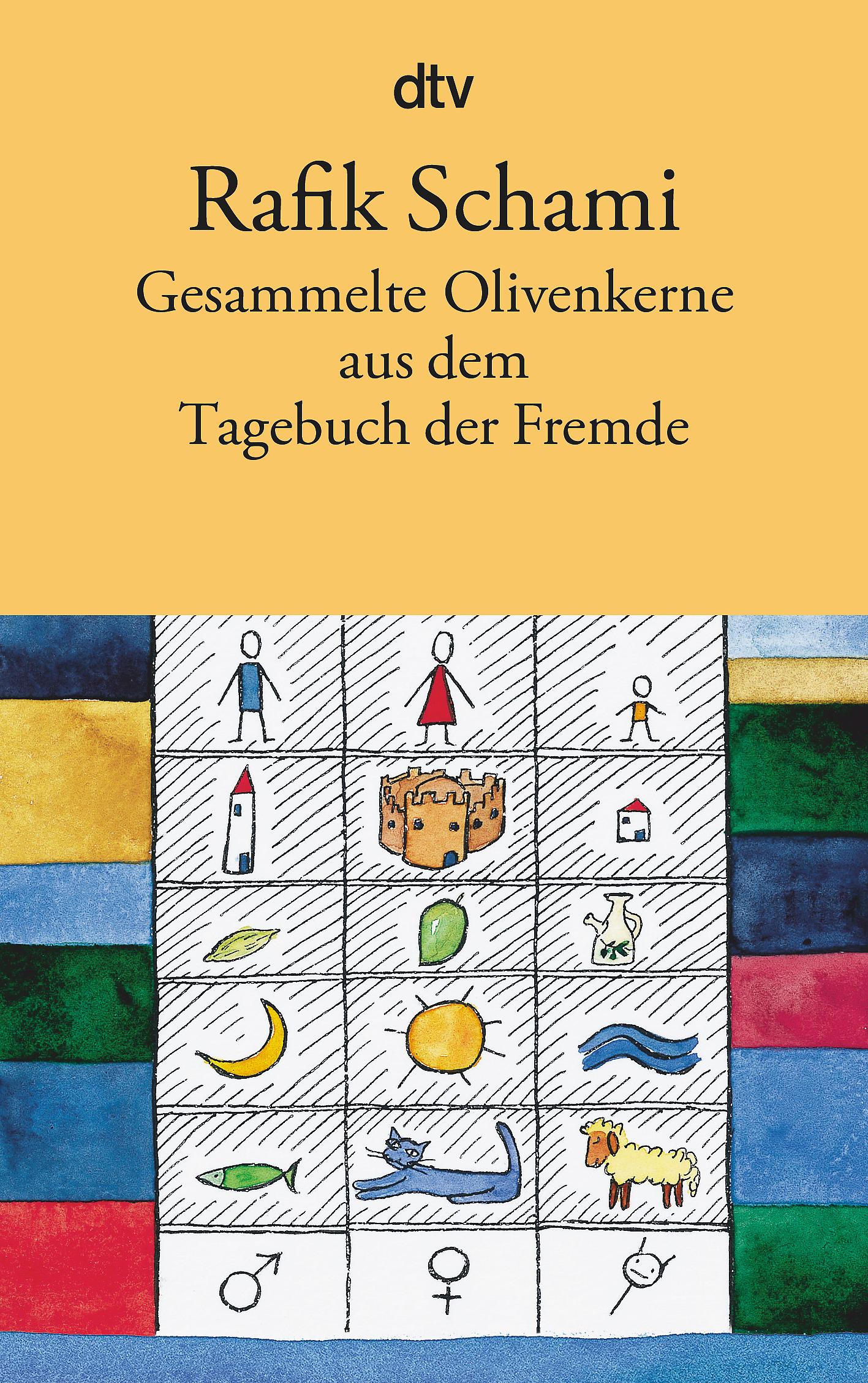 Gesammelte Olivenkerne aus dem Tagebuch der Fremde