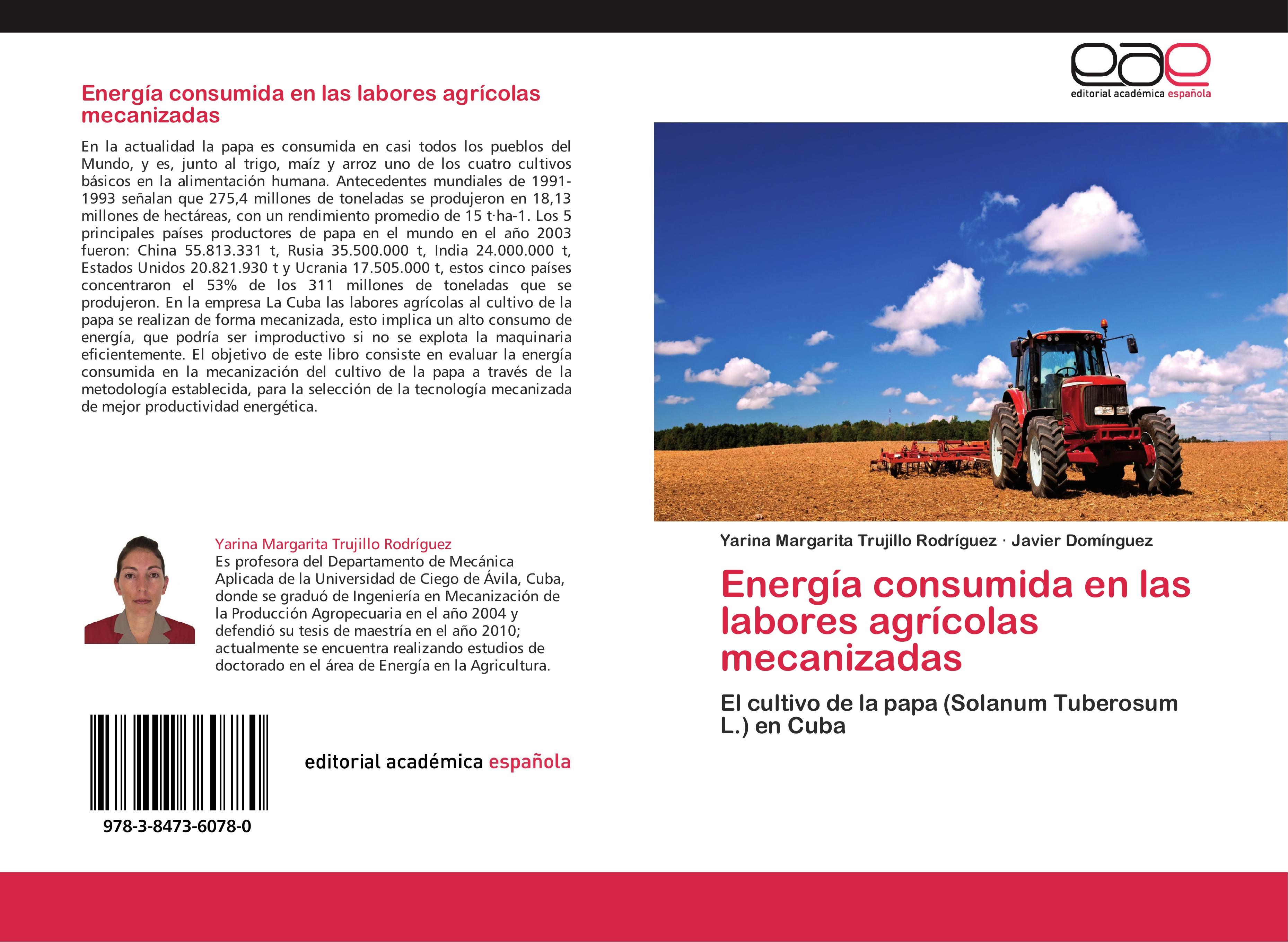 Energía consumida en las labores agrícolas mecanizadas