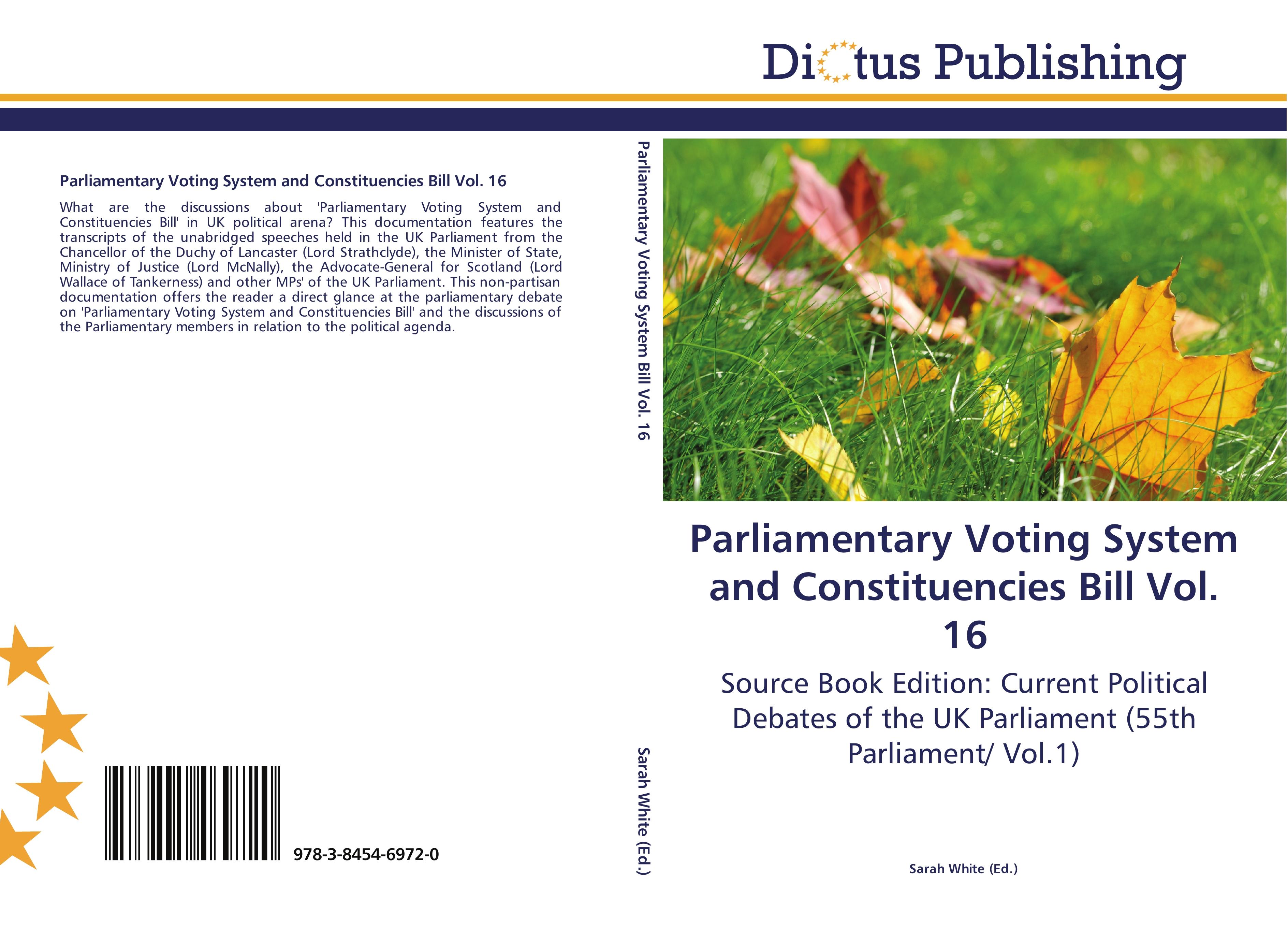 Parliamentary Voting System and Constituencies Bill Vol. 16