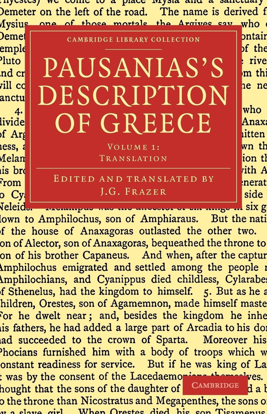 Pausanias's Description of Greece - Volume 1