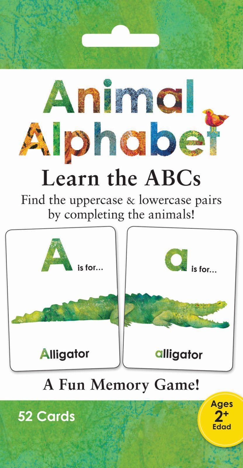 Animal Alphabet Memory Game