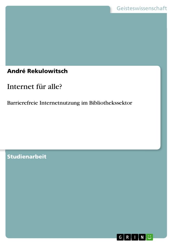 Internet für alle?