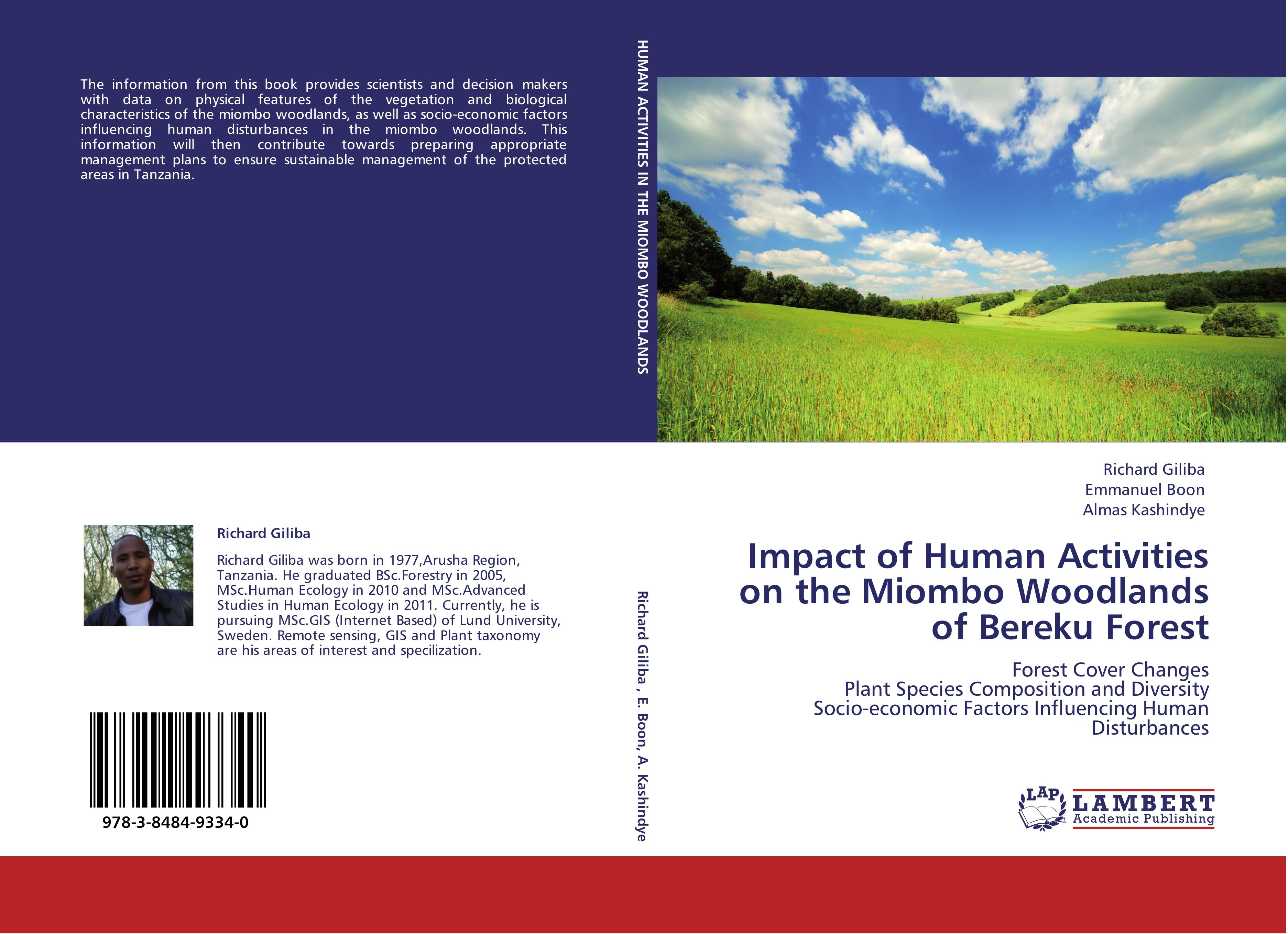 Impact of Human Activities on the Miombo Woodlands of Bereku Forest