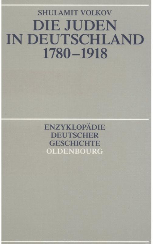 Die Juden in Deutschland 1780-1918