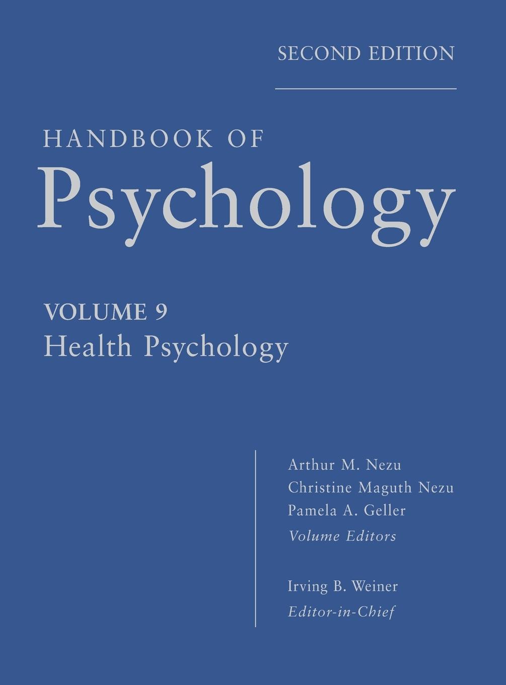 Handbook of Psychology, Health Psychology