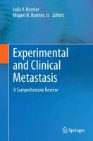 Experimental and Clinical Metastasis