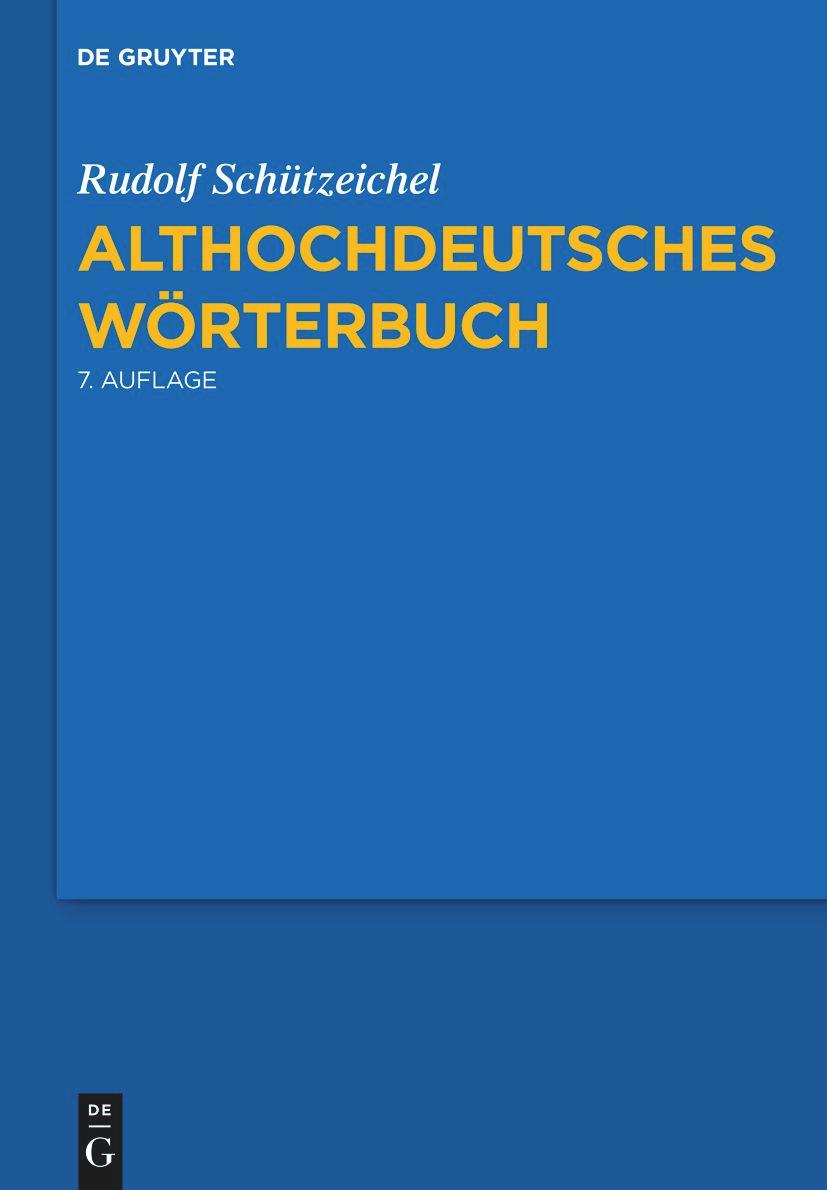 Althochdeutsches Wörterbuch