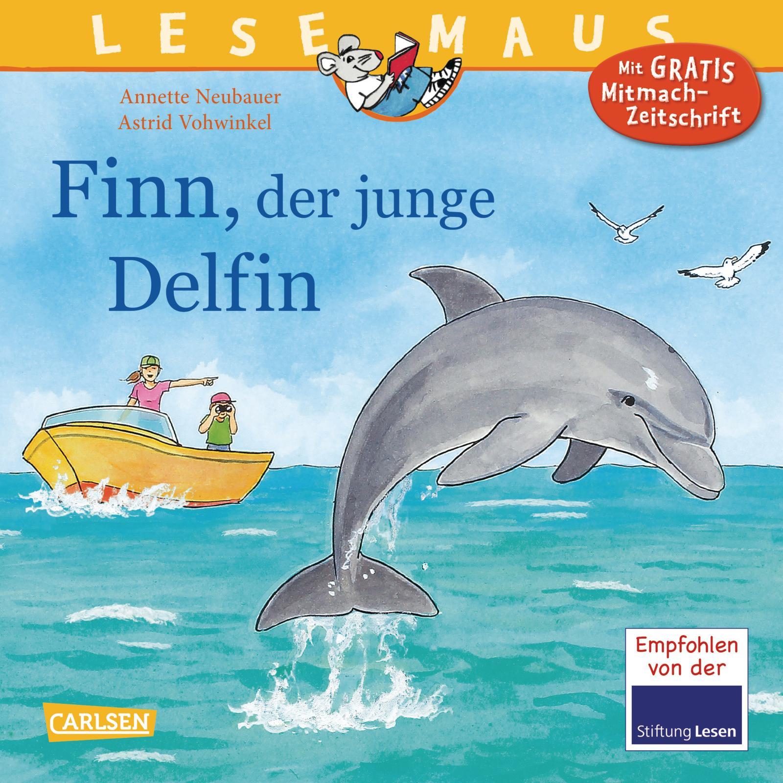 Finn, der junge Delfin