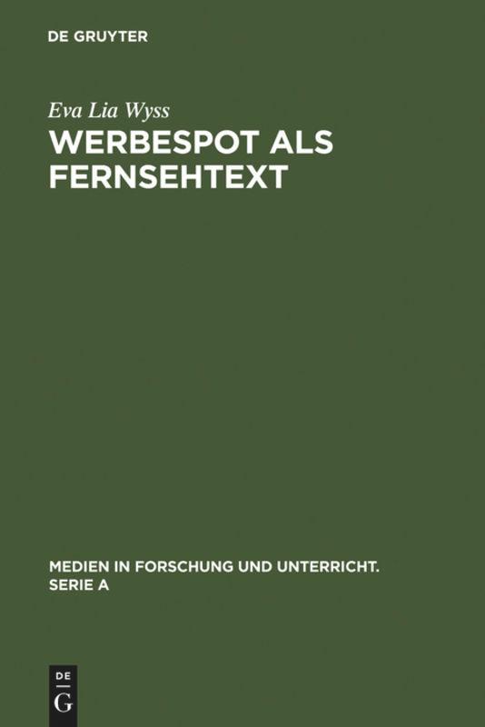 Werbespot als Fernsehtext