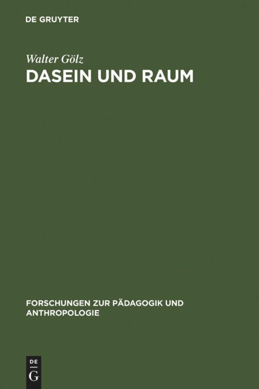 Dasein und Raum