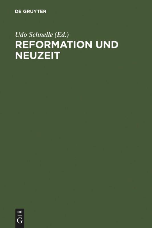 Reformation und Neuzeit