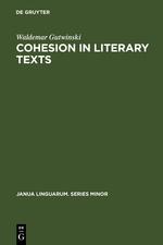 Cohesion in literary texts