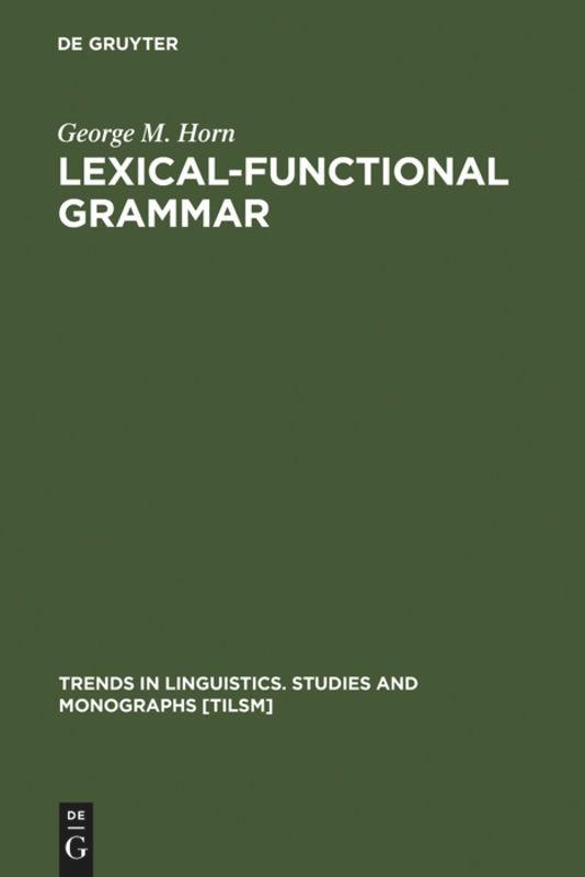 Lexical-Functional Grammar