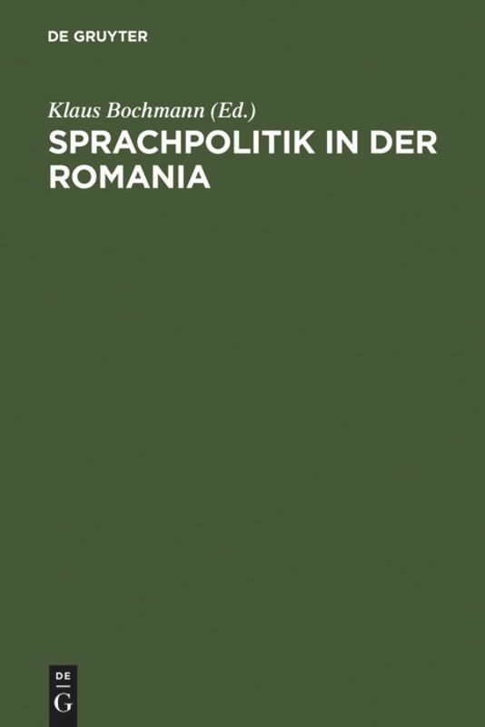 Sprachpolitik in der Romania