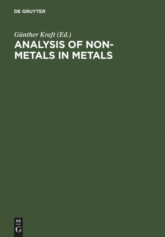 Analysis of Non-Metals in Metals