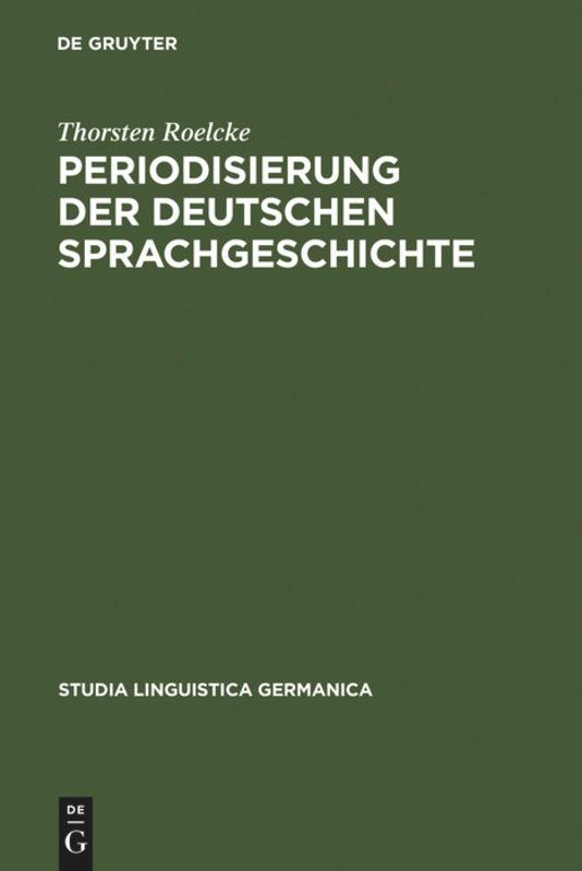 Periodisierung der deutschen Sprachgeschichte