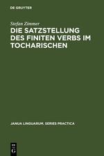 Die Satzstellung des finiten Verbs im Tocharischen