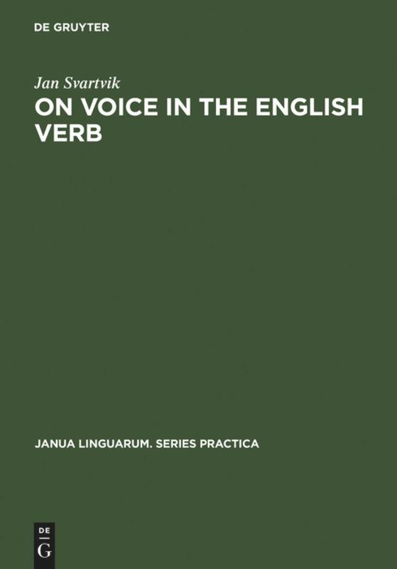 On Voice in the English Verb