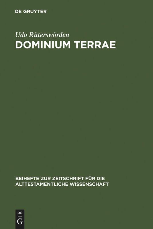 dominium terrae