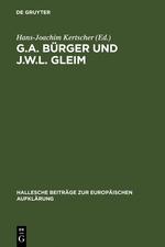 G.A. Bürger und J.W.L. Gleim