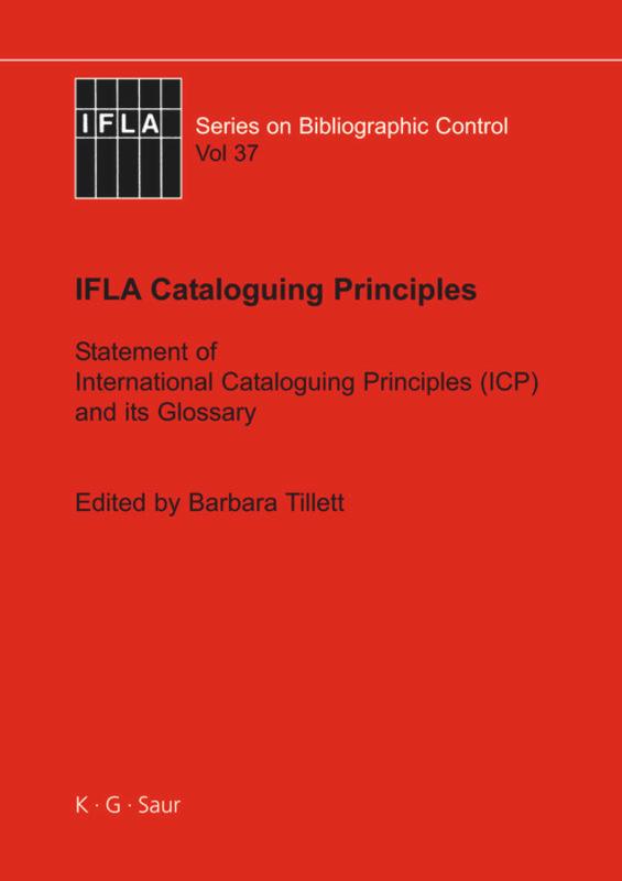 IFLA Cataloguing Principles