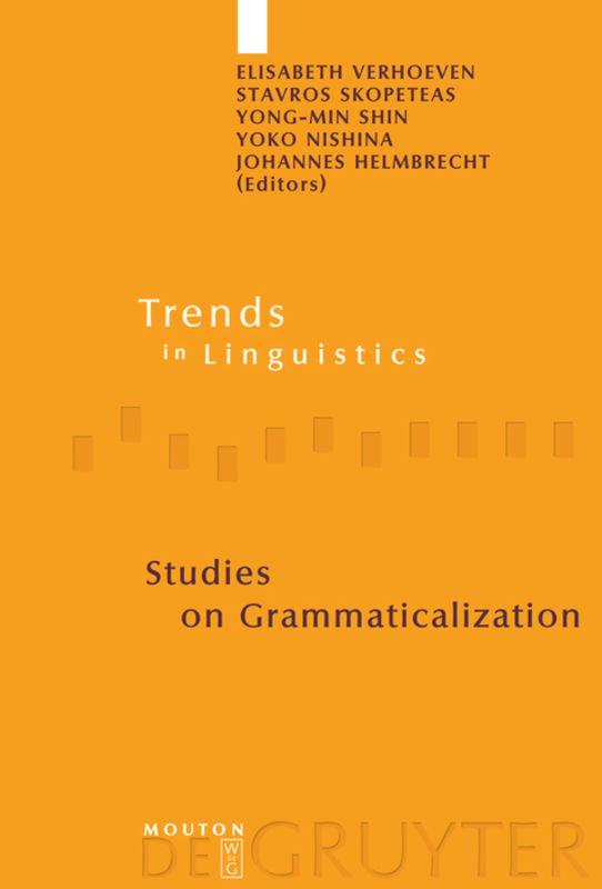 Studies on Grammaticalization