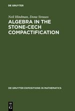 Algebra in the Stone-Cech Compactification