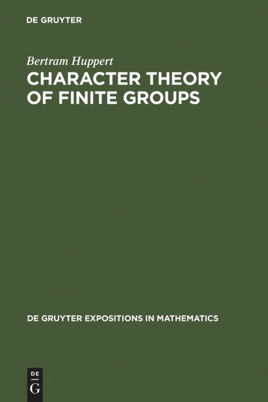 Character Theory of Finite Groups