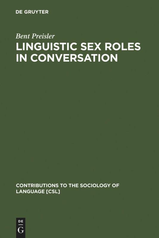 Linguistic Sex Roles in Conversation