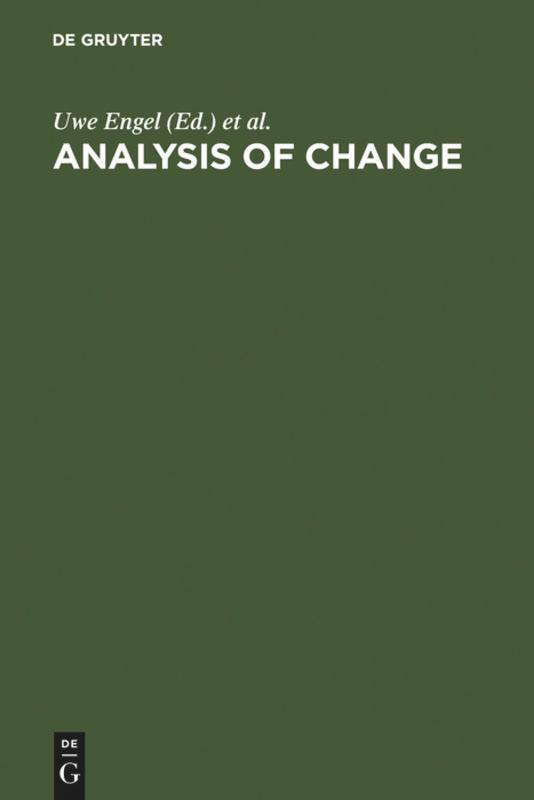 Analysis of Change