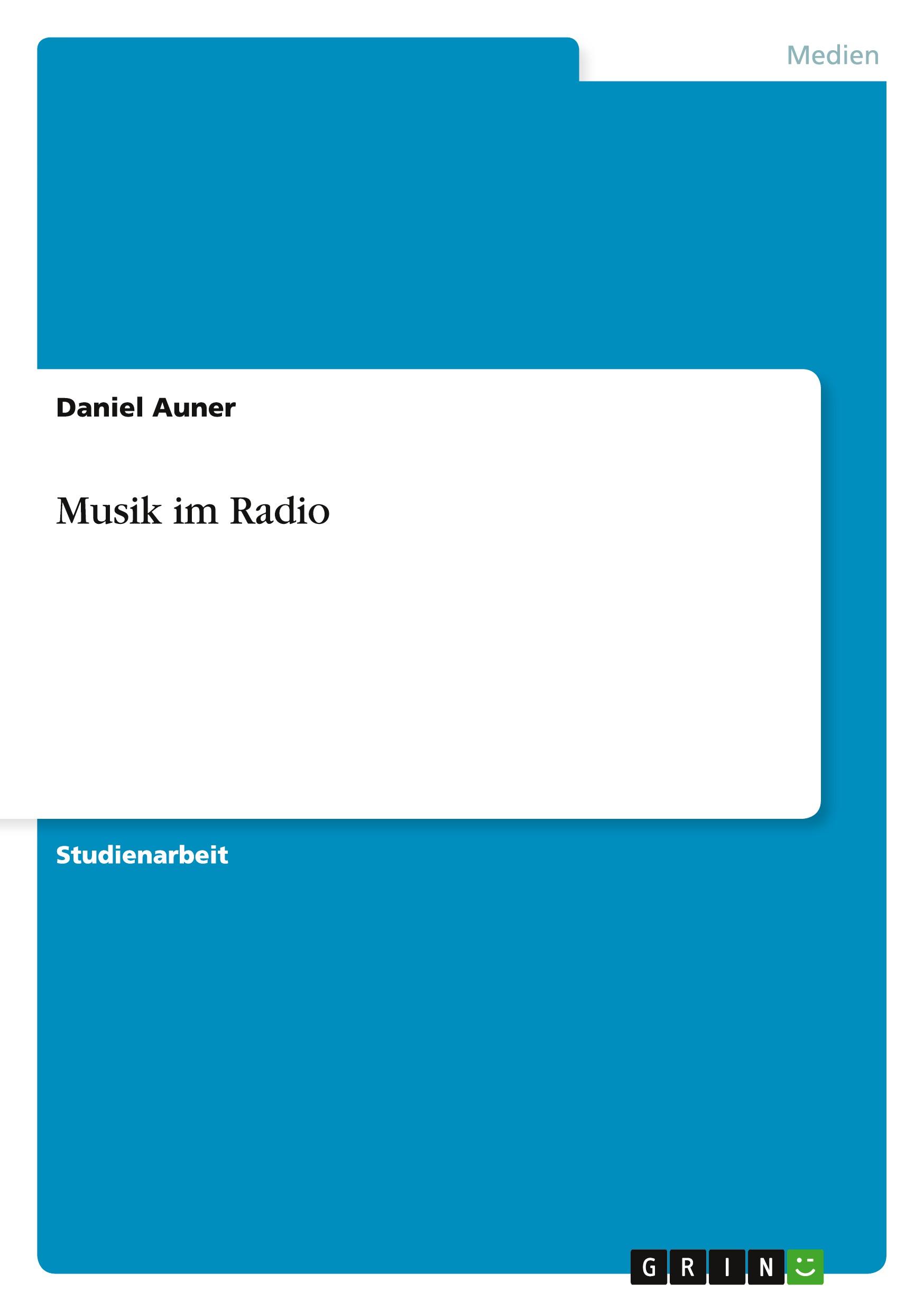 Musik im Radio