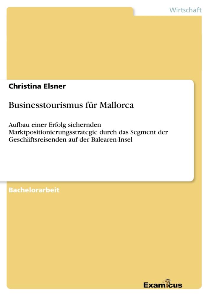 Businesstourismus für Mallorca