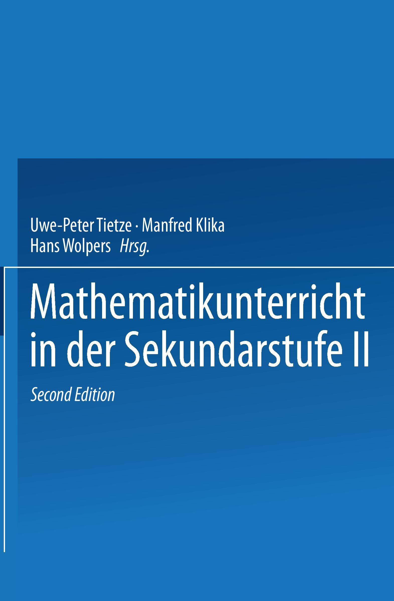 Mathematikunterricht in der Sekundarstufe II