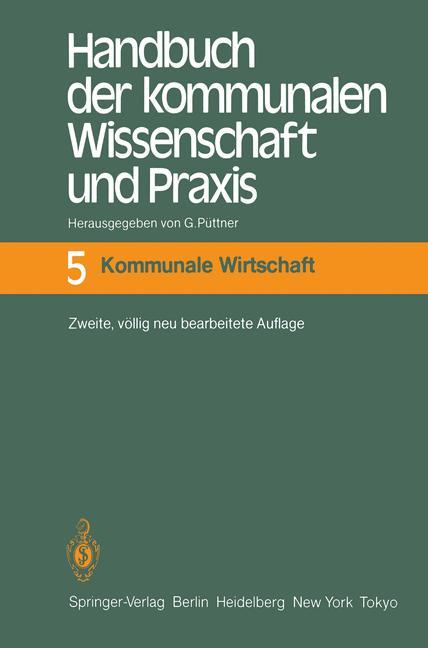 Handbuch der kommunalen Wissenschaft und Praxis