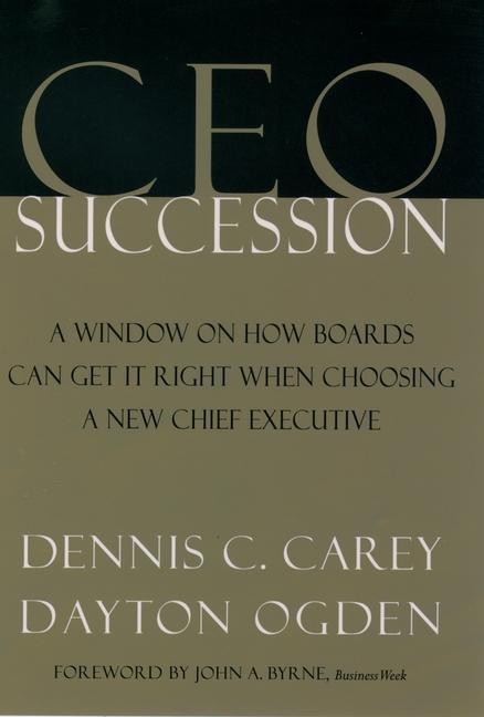 CEO Succession