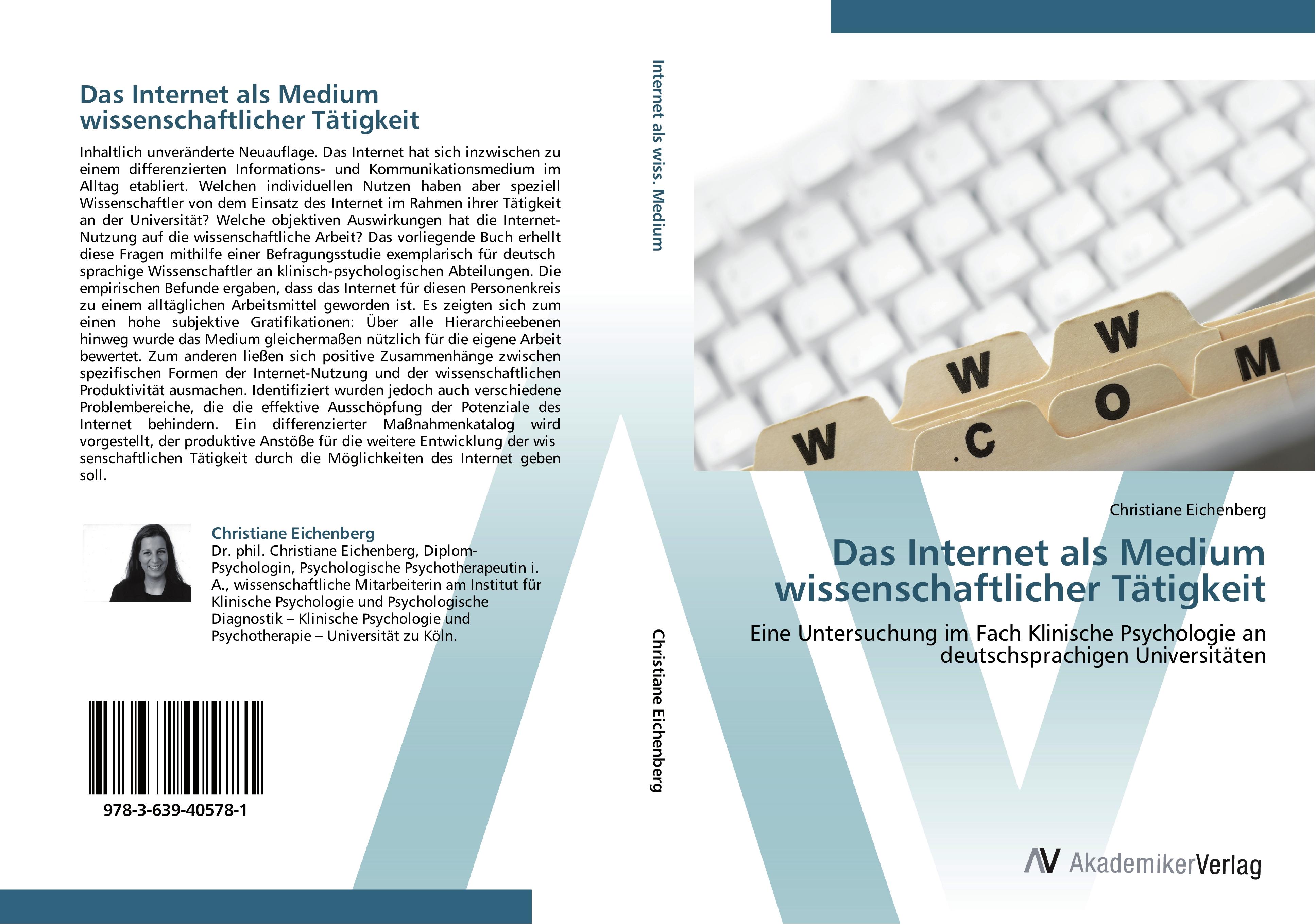 Das Internet als Medium wissenschaftlicher Tätigkeit