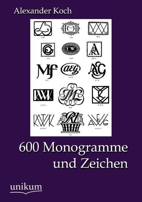 600 Monogramme und Zeichen