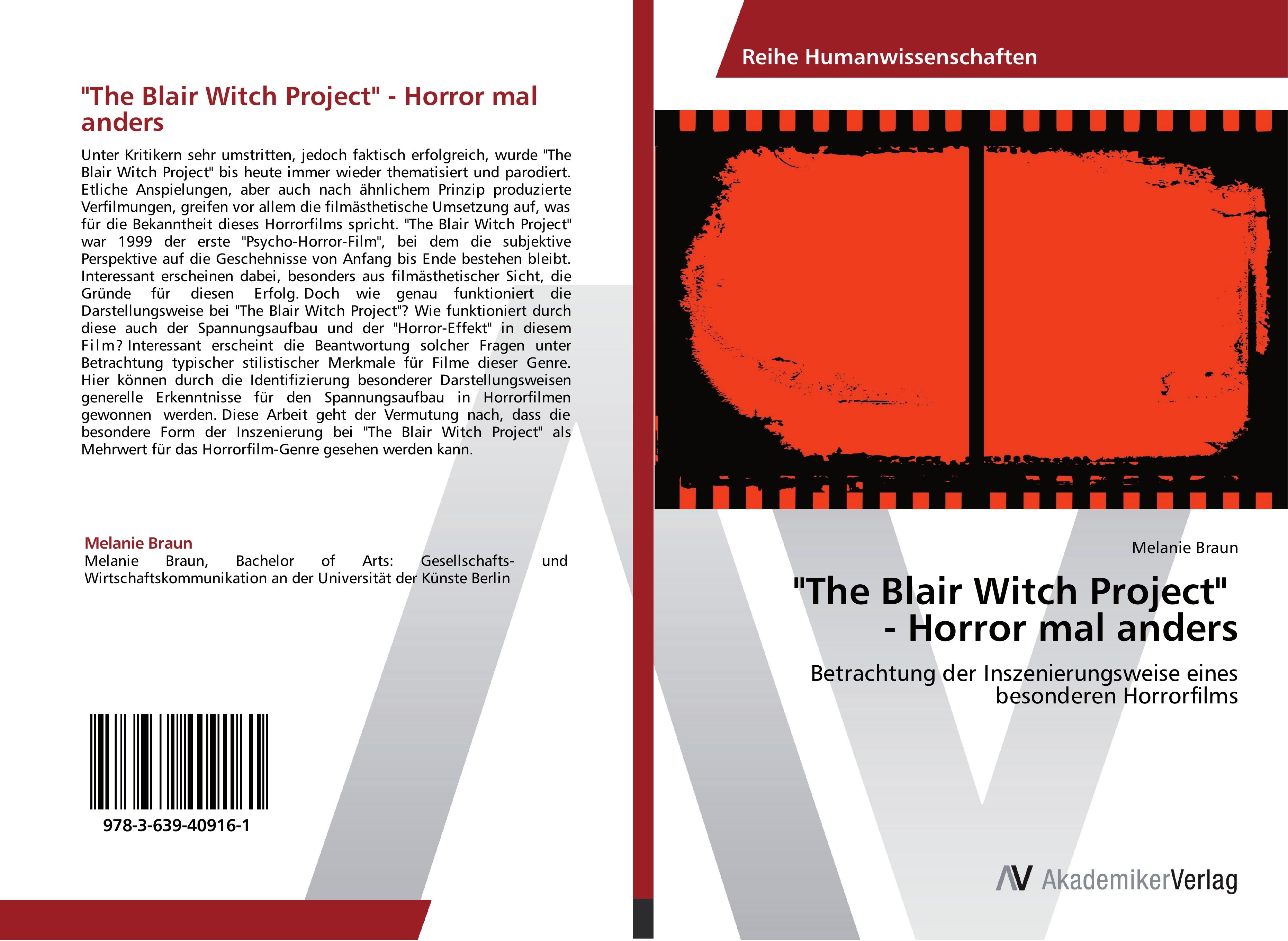 "The Blair Witch Project" - Horror mal anders