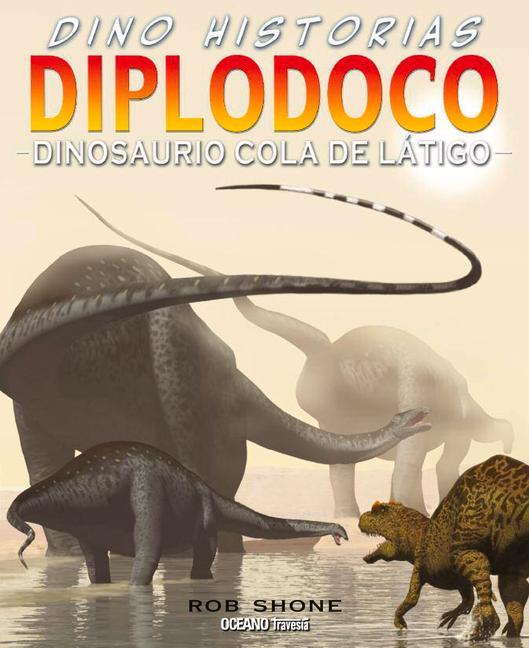 Diplodoco. Dinosaurio Cola de Látigo