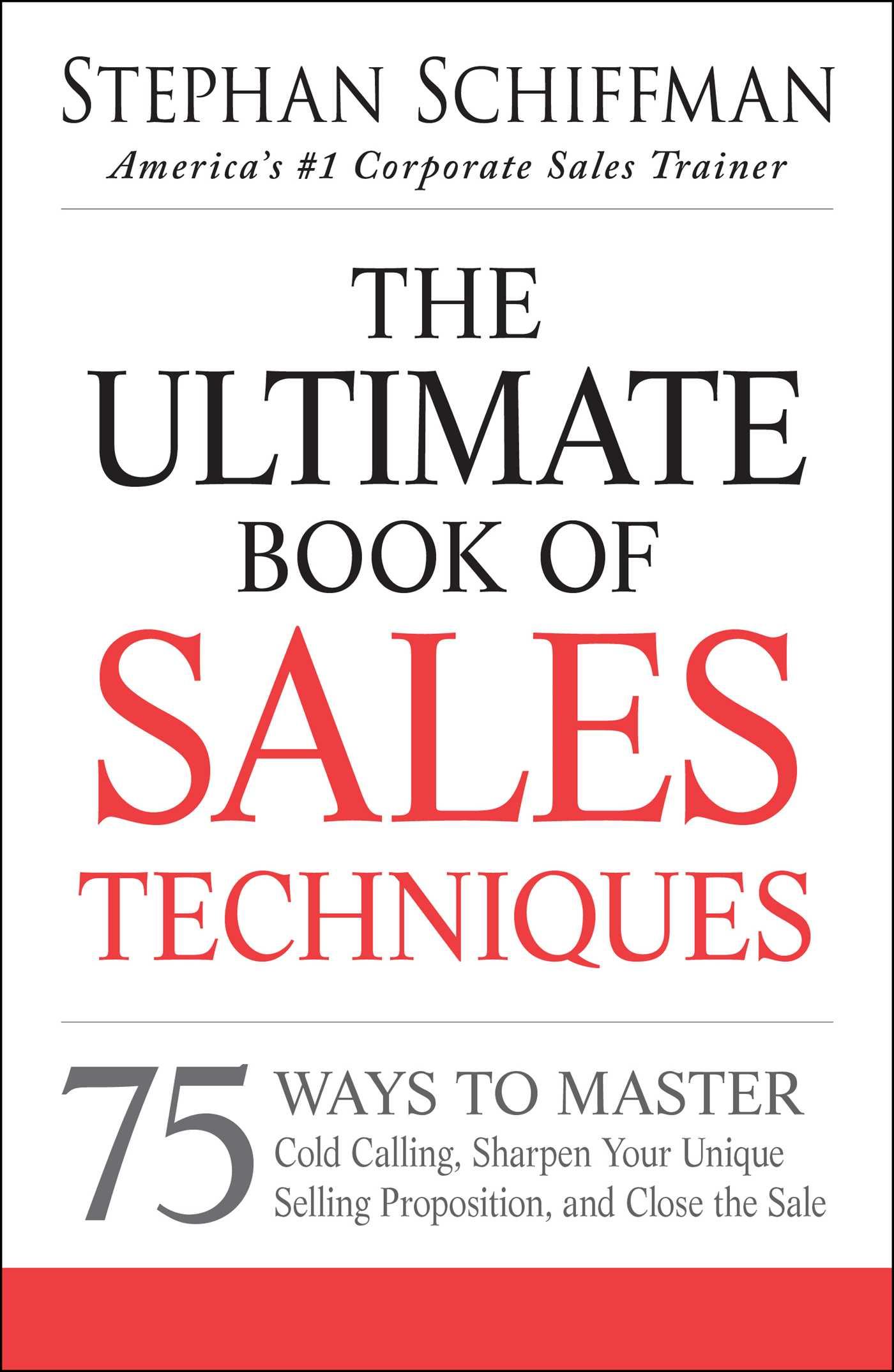 The Ultimate Book of Sales Techniques