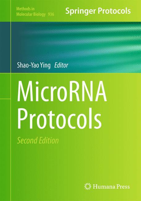 MicroRNA Protocols