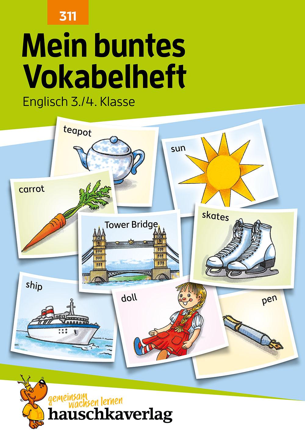 Mein buntes Vokabelheft Englisch 3./4. Klasse