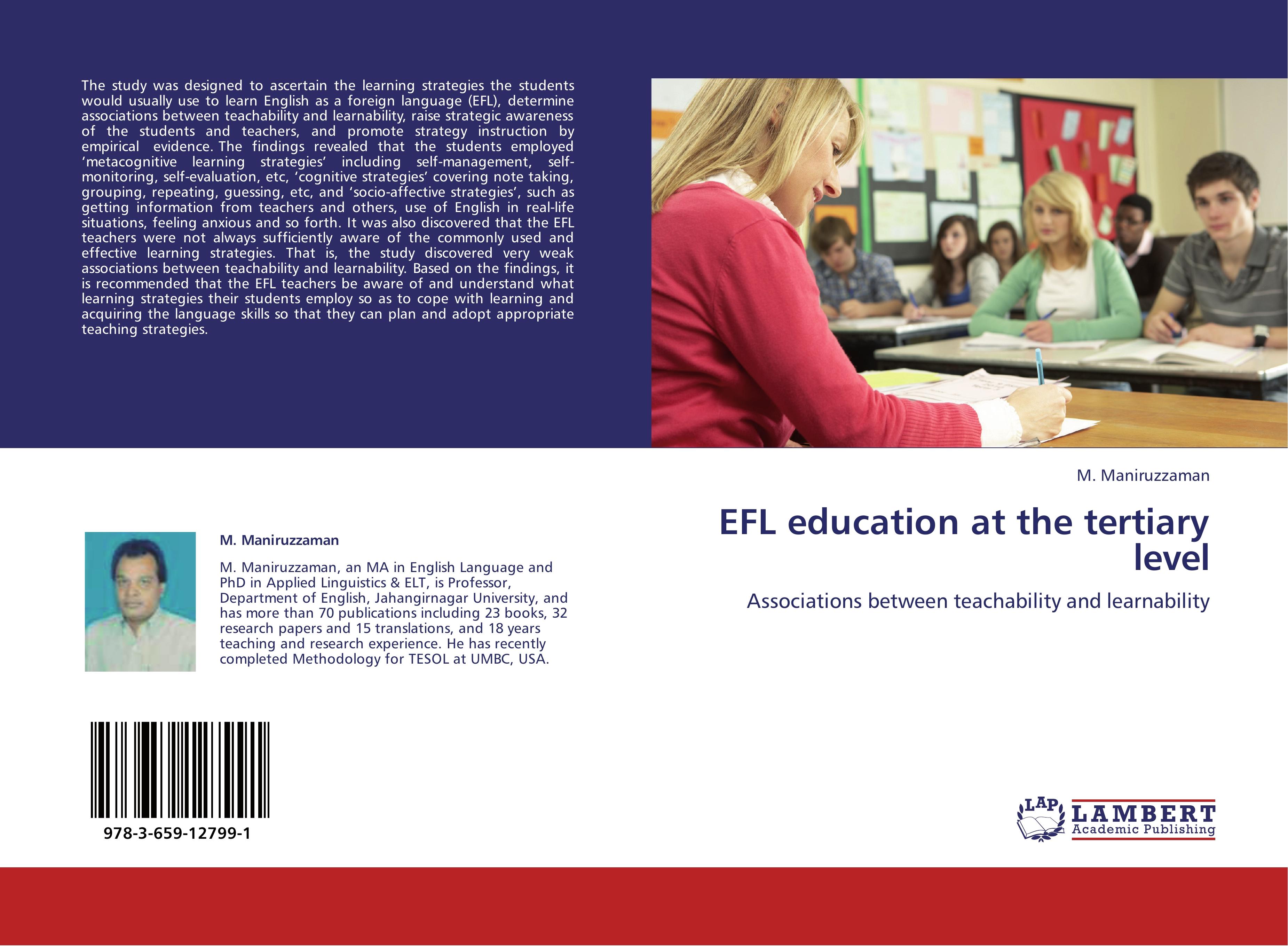 EFL education at the tertiary level