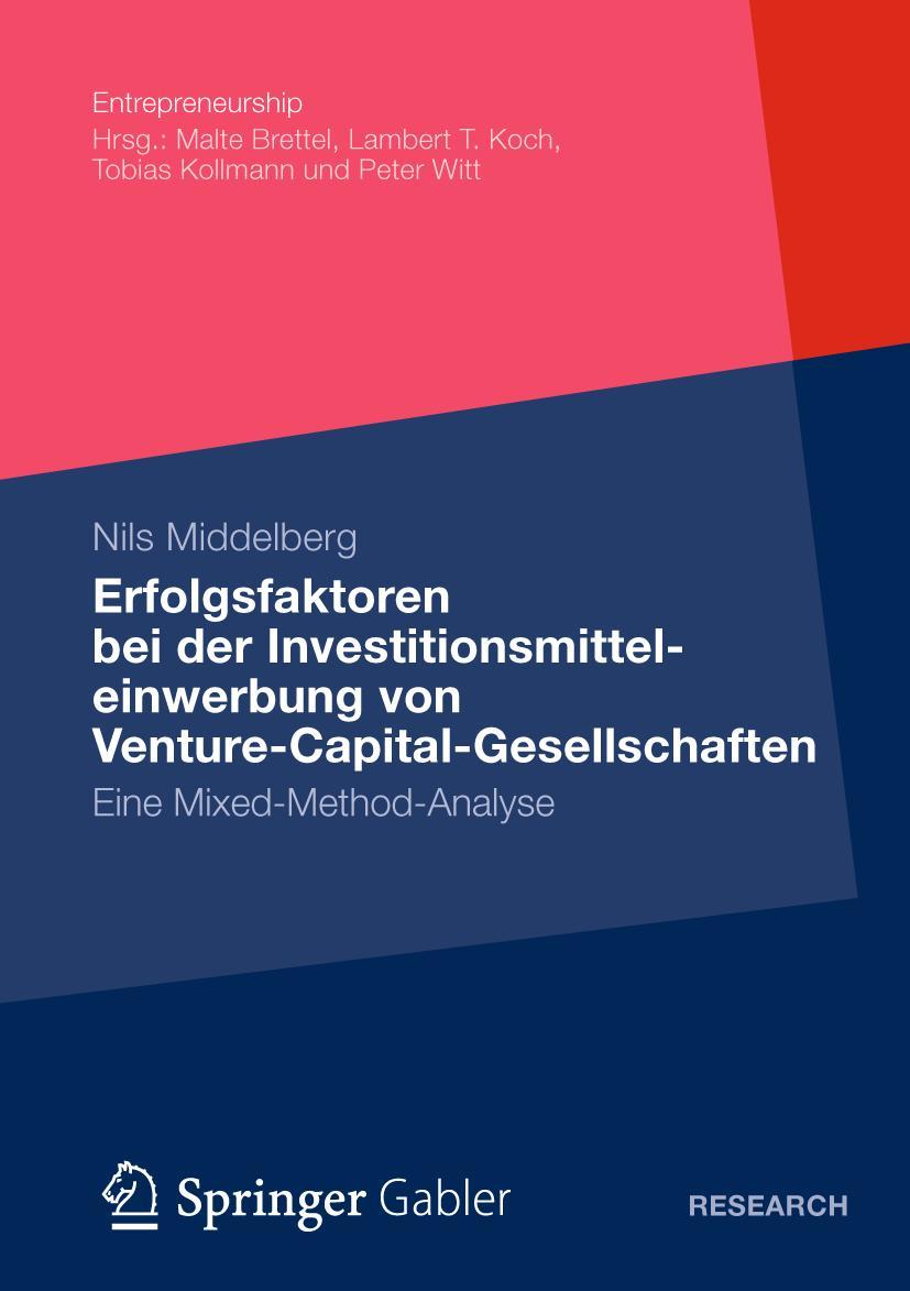 Erfolgsfaktoren bei der  Investitionsmitteleinwerbung  von Venture-Capital-Gesellschaften