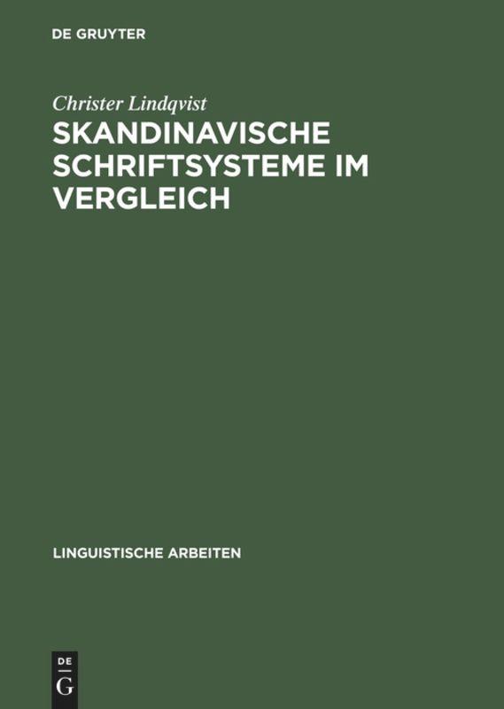 Skandinavische Schriftsysteme im Vergleich