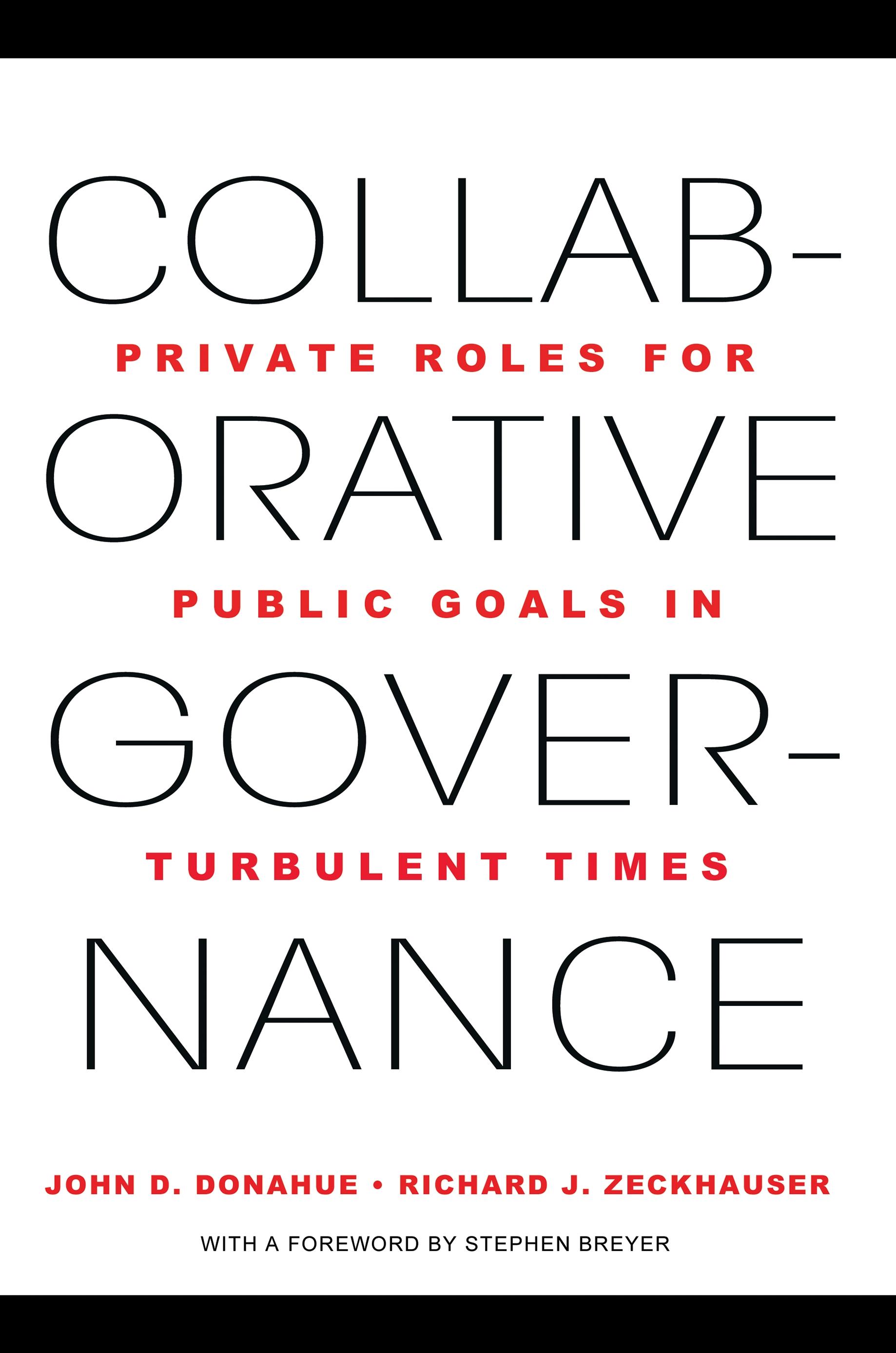 Collaborative Governance