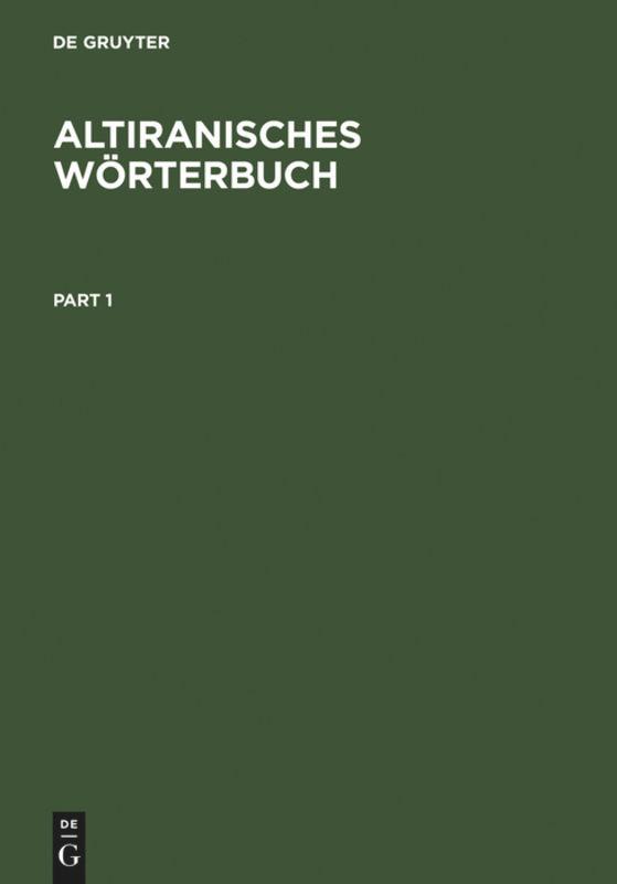 Altiranisches Wörterbuch