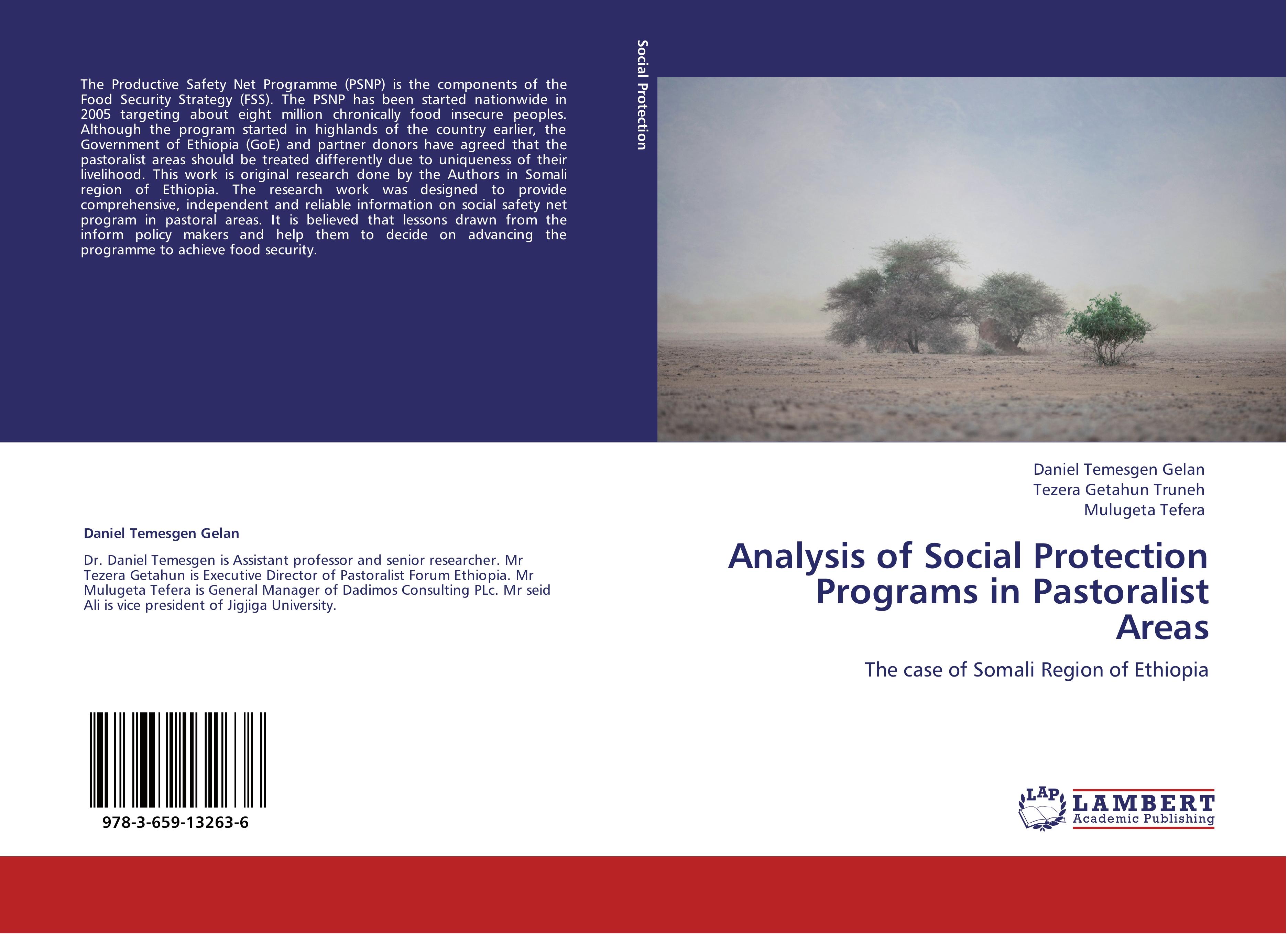 Analysis of Social Protection Programs in  Pastoralist Areas